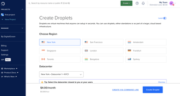 如何选择适合自己的 DigitalOcean Droplet 云服务器配置